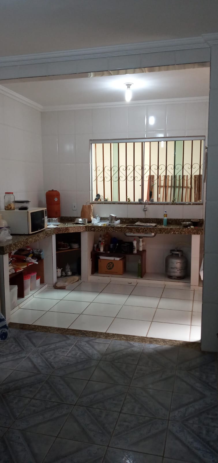 Cozinha da Casa de Apoio